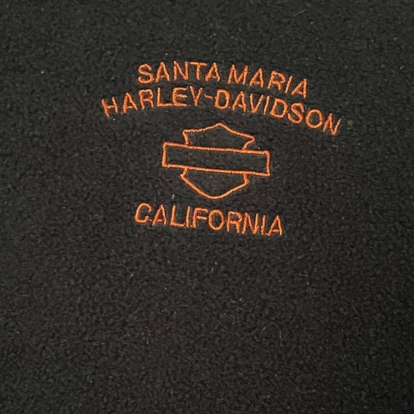 Vintage Harley-Davidson fleece quarter zip jacket - Picture 5 of 7